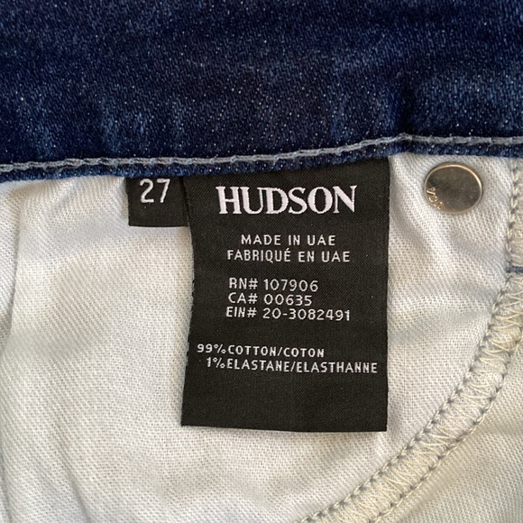 HUDSON Kenzie Cut Off Low Rise Jean Shorts - Picture 7 of 8